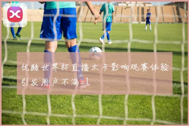 优酷世界杯直播太卡影响观赛体验引发用户不满_1